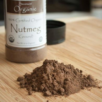 100% Certified Organic Nutmeg (Ground), Swanson, 51 грам купить в Киеве и Украине