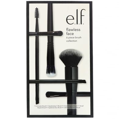 Набор из 6 кистей для макияжа Flawless Face E.L.F. (Flawless Face Kit) 1 набор купить в Киеве и Украине