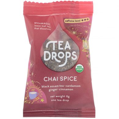 Чай Спайс, Chai Spice, Tea Drops, 80 г