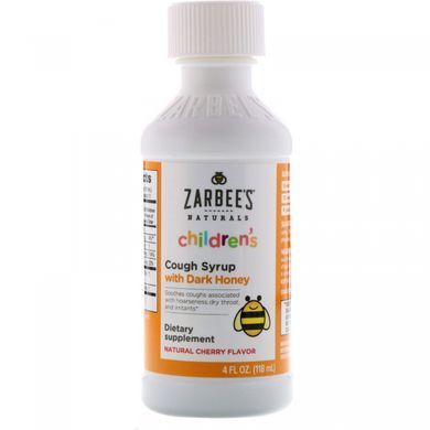 Сироп від сухого кашлю Zarbee's (Cough Syrup) 118 мл