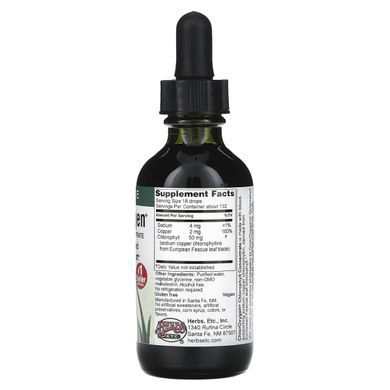ChlorOxygen, концентрат хлорофилла, без спирта, Herbs Etc., 2 ж. унц. (59 мл) купить в Киеве и Украине
