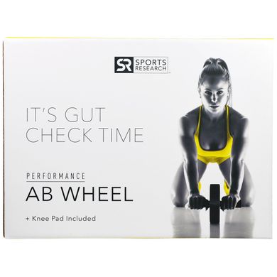 Гімнастичне колесо + килимок під коліна Sports Research (Sport)