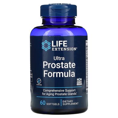 Ультра натуральная простата, Ultra Prostate Formula, Life Extension, 60 капсул купить в Киеве и Украине