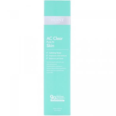 Заспокійливий тонер, AC Clear, чиста N шкіра, The Plant Base, 150 мл
