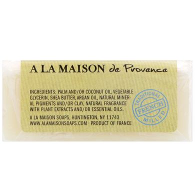 Брускове мило для рук і тіла, свіжа морська сіль, A La Maison de Provence, 100 г