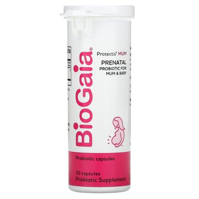BioGaia, Protectis MUM, пренатальний пробіотик, 30 капсул