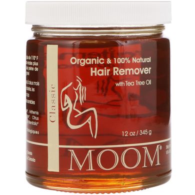 Засіб для видалення волосся з олією Чайного Дерева, Moom, 2 унції (345 г)