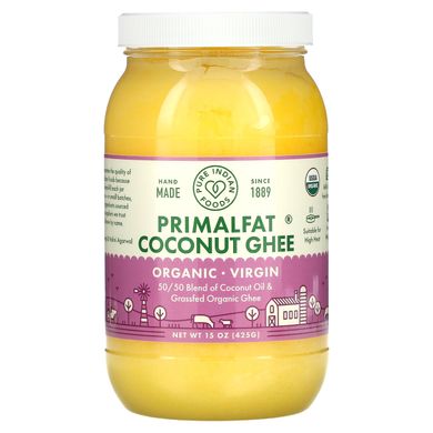 Кокосове масло ДХІ Pure Indian Foods (Coconut) 425 г