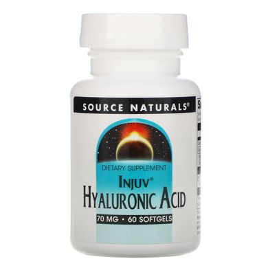 Гиалуроновая кислота Source Naturals (Hyaluronic Acid) 70 мг 60 капсул купить в Киеве и Украине