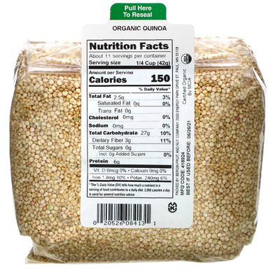 Кіноа незбиране зерно Bergin Fruit and Nut Company (Quinoa) 454 г