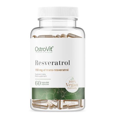 Resveratrol Vege OstroVit 60 капсул купить в Киеве и Украине