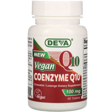 Коэнзим Q10 Deva (Coenzyme Q10) 100 мг 90 таб купить в Киеве и Украине