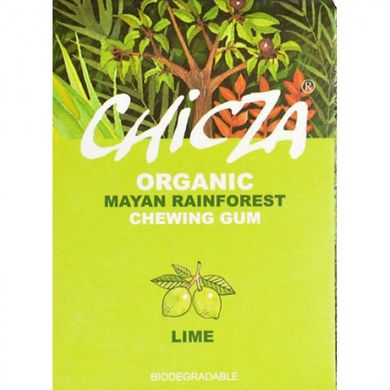 Жувальна гумка органічна лайм Chicza Organic Chewing Gum Lime 30 г