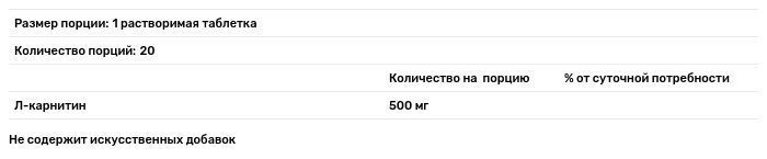 L-карнітин для схуднення, SLIM LINE L-Carnitine CH, Swiss Energy, натуральний контроль ваги, 20 розчинних таблеток