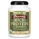 Raw Organic Rice Protein, NutriBiotic, 600 g