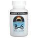 Витамин B-6 пролонгированного действия Source Naturals (B-6 Timed Release) 500 мг 100 таблеток фото