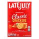 Органические классические крекеры Late July (Classic Crackers) 170 г фото
