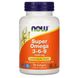 Супер Омега 3-6-9 Now Foods (Super Omega 3-6-9) 1200 мг 90 капсул фото