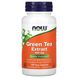 Экстракт зеленого чая Now Foods (Green Tea) 400 мг 100 капсул фото