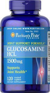 Глюкозамин, Glucosamine, Puritan's Pride, 1500 мг, 120 таблеток купить в Киеве и Украине