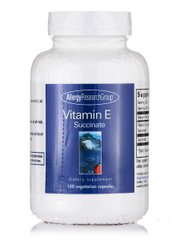 Витамин E, Vitamin E, Allergy Research Group, 100 вегетарианских капсул купить в Киеве и Украине