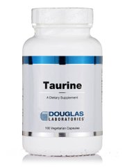 Таурін Douglas Laboratories (Taurin) 100 вегетаріанських капсул