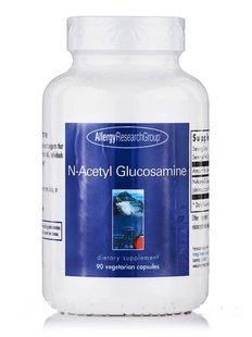 N-ацетил глюкозамин (NAG), N-Acetyl Glucosamine (NAG), Allergy Research Group, 90 вегетарианских капсул купить в Киеве и Украине