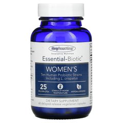 Ефірне-біотичне, Essential-Biotic, жіночий, Allergy Research Group, 60 капсул
