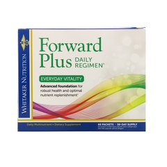 Щоденна життєздатність, Forward Plus Daily Regimen, Everyday Vitality, Dr. Whitaker, 60 пакетів
