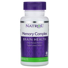 Комплекс для пам'яті, Memory Complex, Natrol, 60 таблеток