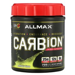 CARBion + с электролитами, лимонная известь, ALLMAX Nutrition, 30,7 унции (870 г) купить в Киеве и Украине