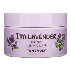 Tony Moly, I'm Lavender, маска для сну "Колискова", 3,52 унції (100 г)
