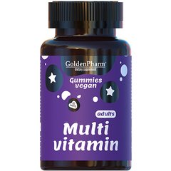 Мультивитамины для взрослых GoldenPharm (Multivitamin) 60 мармеладок купить в Киеве и Украине