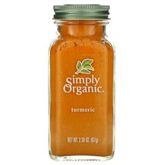 Куркума Simply Organic (Turmeric) 67 г купить в Киеве и Украине