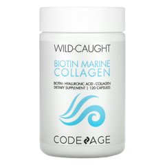 CodeAge, морський колаген з риби дикого улову, 120 капсул