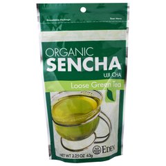 Органическая сенча, Уджи Ча, рассыпчатый зеленый чай, Eden Foods, 63 г купить в Киеве и Украине
