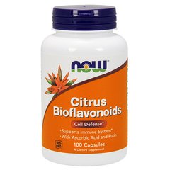 Цитрусові біофлавоноїди Now Foods (Citrus Bioflavonoids) 700 мг 100 капсул