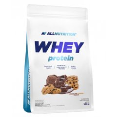 Концентратом сироваткового білка з шоколадної нуги Allnutrition (Whey Protein) 900 г