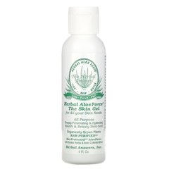 Трав'яна сила алое, Herbal Aloe Force, гель для шкіри, Herbal Answers, Inc, 4 рідкі унції