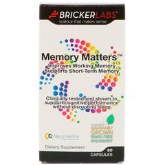 Память имеет значение, Bricker Labs, 60 капсул купить в Киеве и Украине