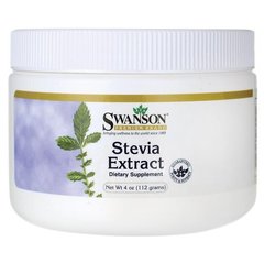 Порошок екстракту стевії, Stevia Extract Powder, Swanson, 112 г