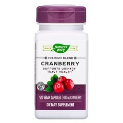 Клюква стандартизированная Nature's Way (Cranberry) 400 мг 120 капсул купить в Киеве и Украине
