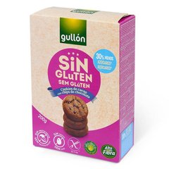 Печенье без глютена Sin Gluten Cookies de Cacao GULLON 380 г купить в Киеве и Украине