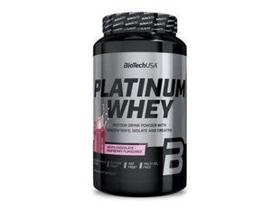 Протеин BioTechUSA (Platinum Whey) 1 кг, Клубничный купить в Киеве и Украине