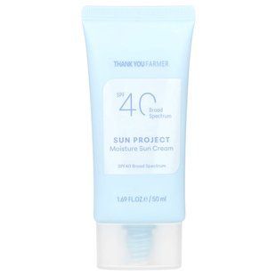 Thank You Farmer, Sun Project Moisture Sun Cream, SPF 40 , 1.69 fl oz (50 ml)