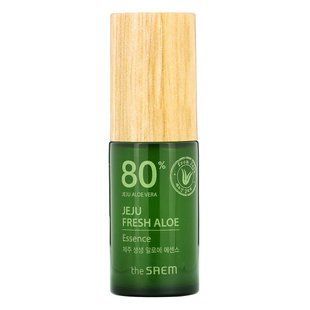 80% есенція алое вера, Jeju Fresh Aloe, 80% Aloe Vera Essence, The Saem, 35 мл