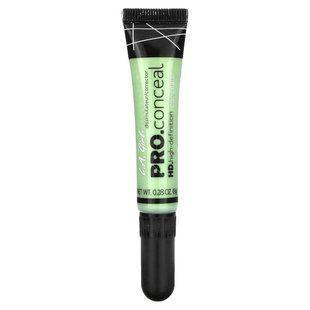 Консилер Pro Conceal HD Concealer, зелений коректор, LA Girl, 8 г