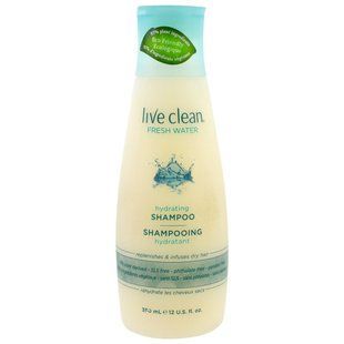 Зволожуючий шампунь свіжа вода Live Clean (Shampoo) 350 мл