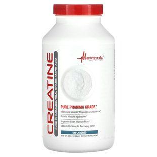 Metabolic Nutrition, Creatine, Unflavored, 10.58 oz (300 g) купить в Киеве и Украине