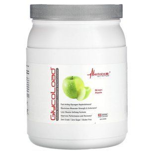 Metabolic Nutrition, GlycoLoad, Green Apple, 600 g купить в Киеве и Украине